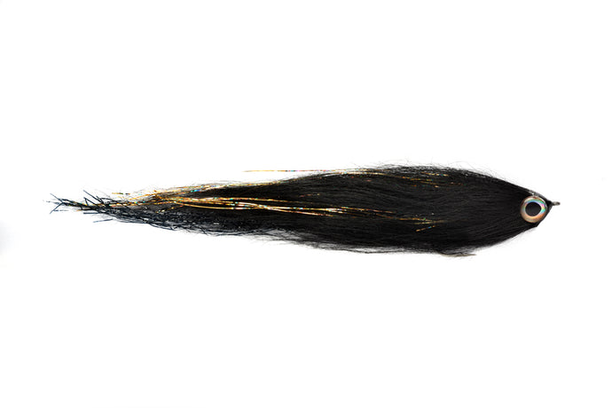 Wildhunter.ie - Fulling Mill | Black 'N Gold Streamer Eel Fly -  Fly Fishing Flies 