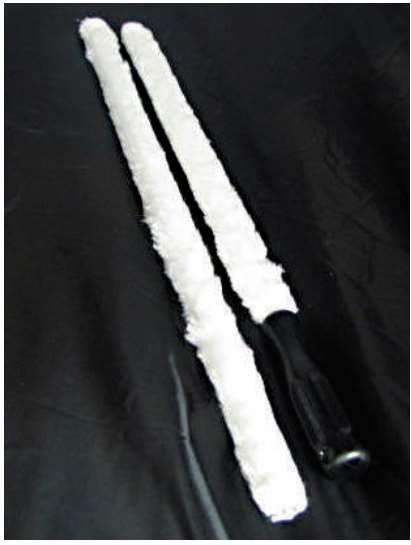 Wildhunter.ie - 2 Piece cleaning wool Rod for 12G & 20G -  Gun Cleaning Kits 