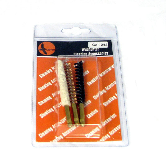 Wildhunter.ie - 3 Piece Rifle Brush Set in Blister Pack 22/223 -  Gun Cleaning Kits 