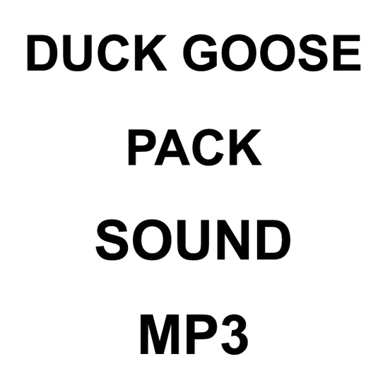 Wildhunter.ie - Duck Goose Pack MP3 Sound Download -  MP3 Downloads 
